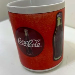 NWT COCA-COLA MUG VINTAGE 1997
GIBSON 12oz CUP COFFEE TEA COCOA RETRO COKE RED